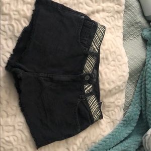 Kendall & Kylie Gray detailed shorts sz 3